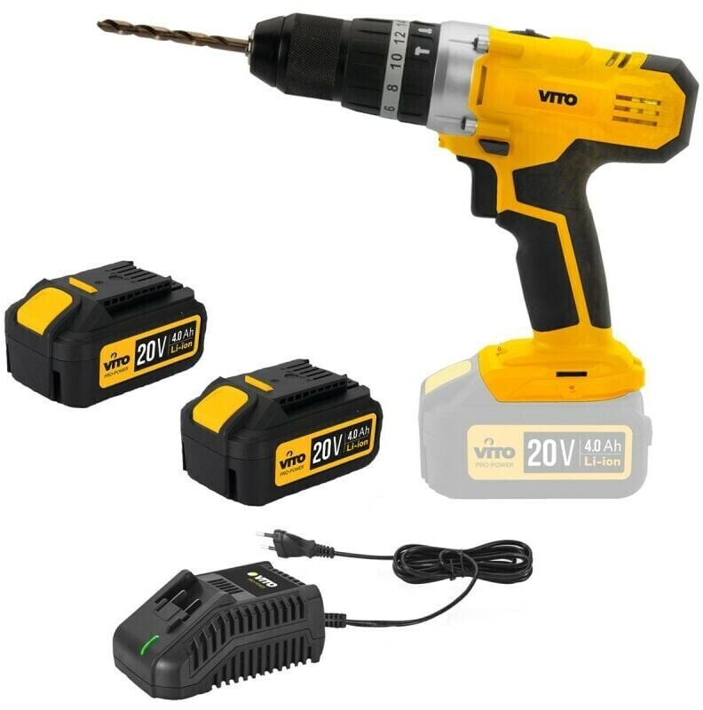 Vito VITOPOWER PK5280 (2 x 4 Ah + chargeur rapide)