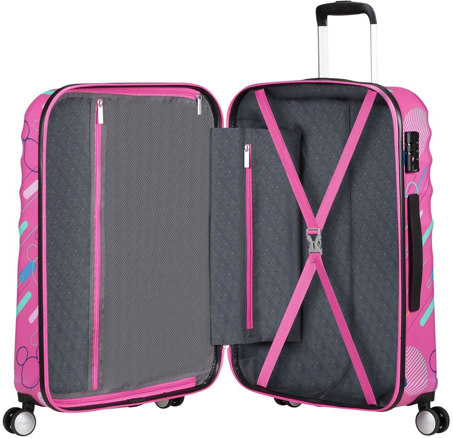 American Tourister Wavebreaker Disney 4 Rollen Trolley 67 cm Minnie Future Pop ab 124 95 Preisvergleich bei idealo