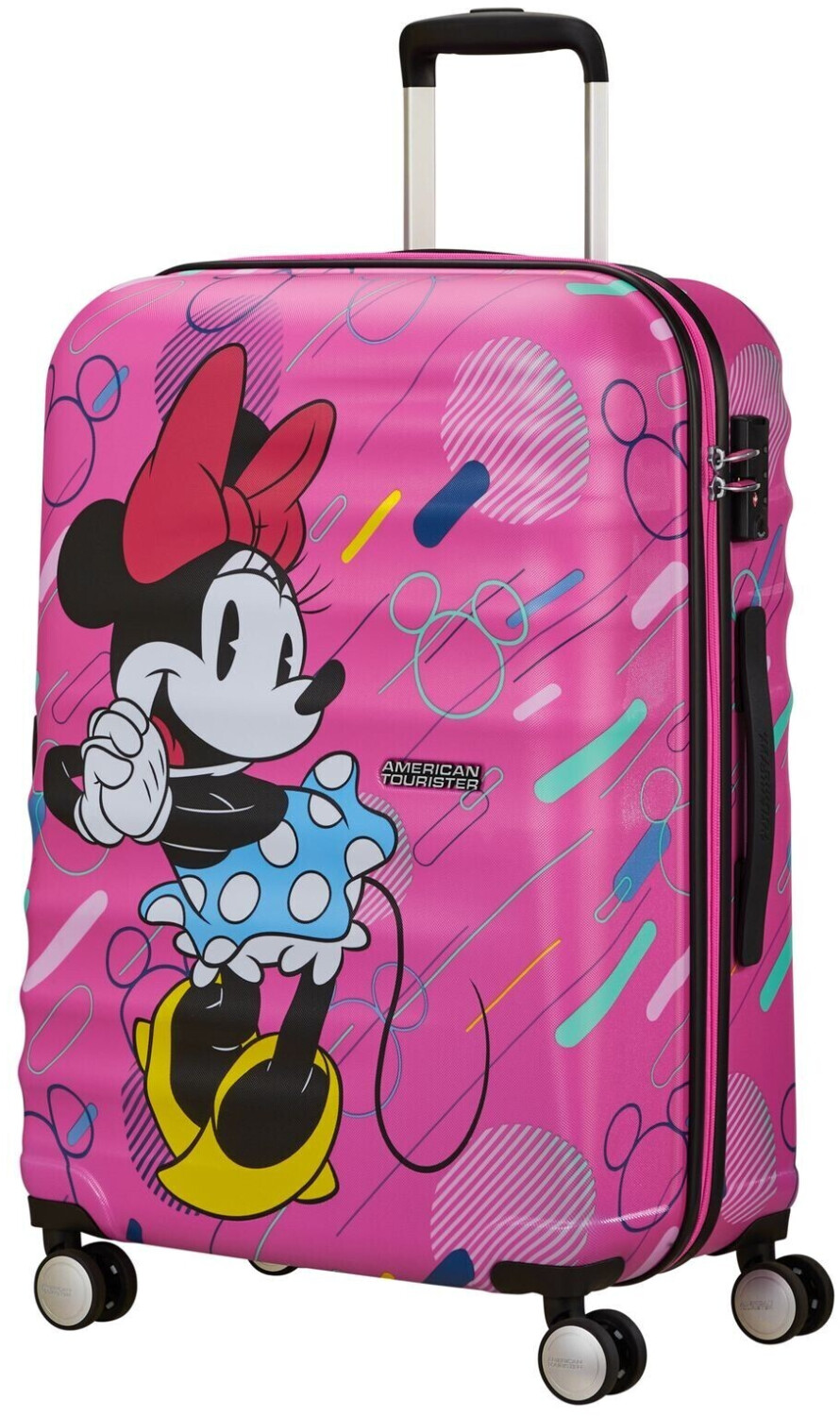 American Tourister Wavebreaker Disney 4 Wheel Trolley 67 cm Minnie Future Pop