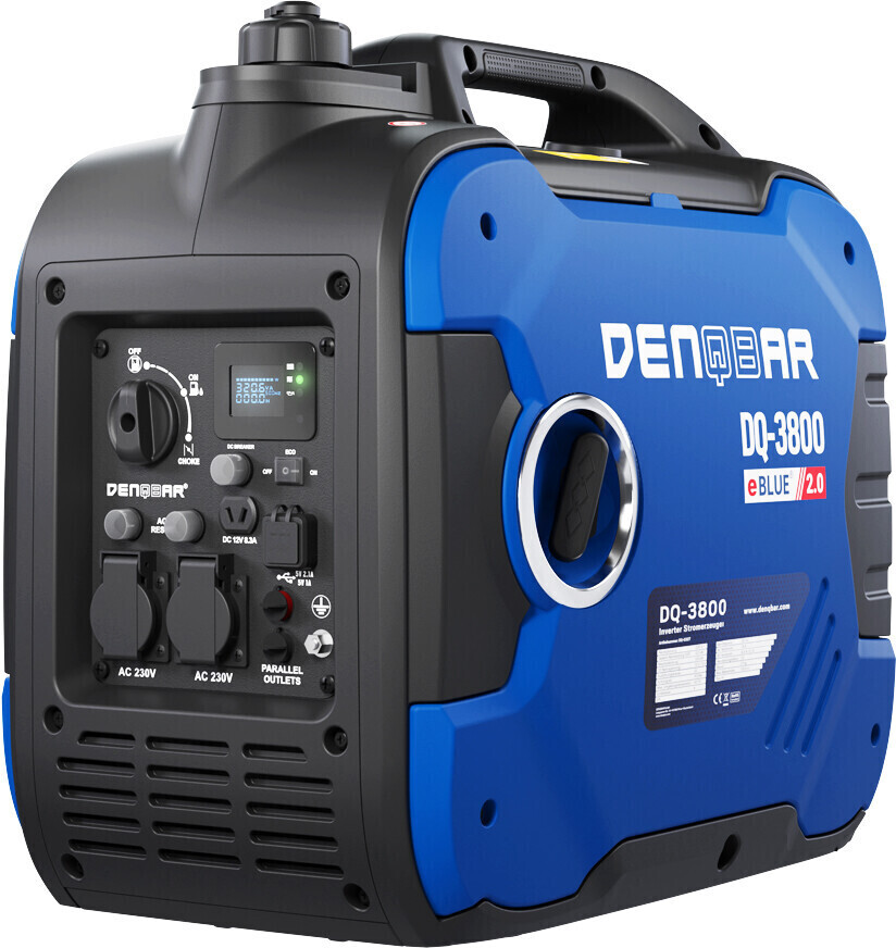 DENQBAR DQ-2000 Inverter Stromerzeuger 2000 W Generator Notstromaggregat  bis zu 6 Stunden Laufzeit: Tests, Infos & Preisvergleich