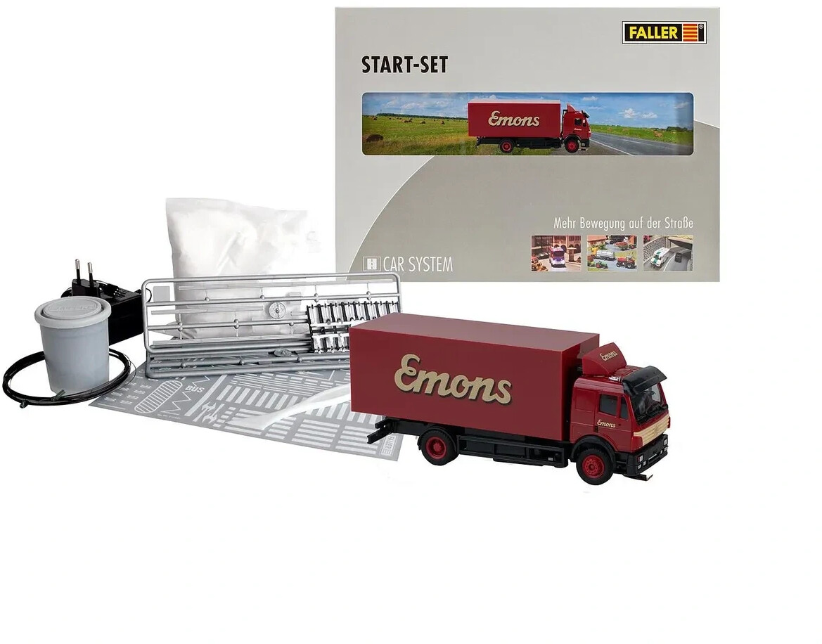 Faller 161487 H0 Car System Start-Set LKW MB SK Emons