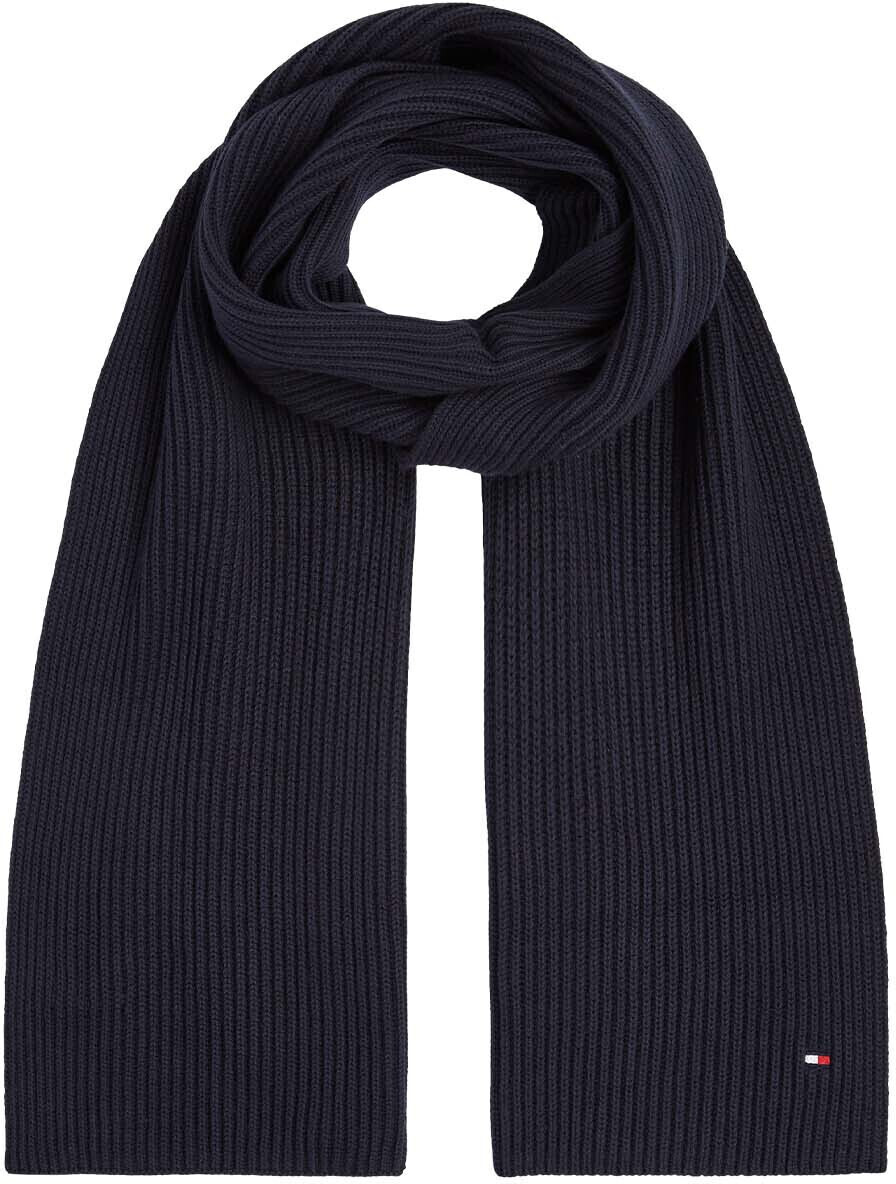 Tommy Hilfiger Essential Flag Kintted Scarf (AM0AM10365) navy