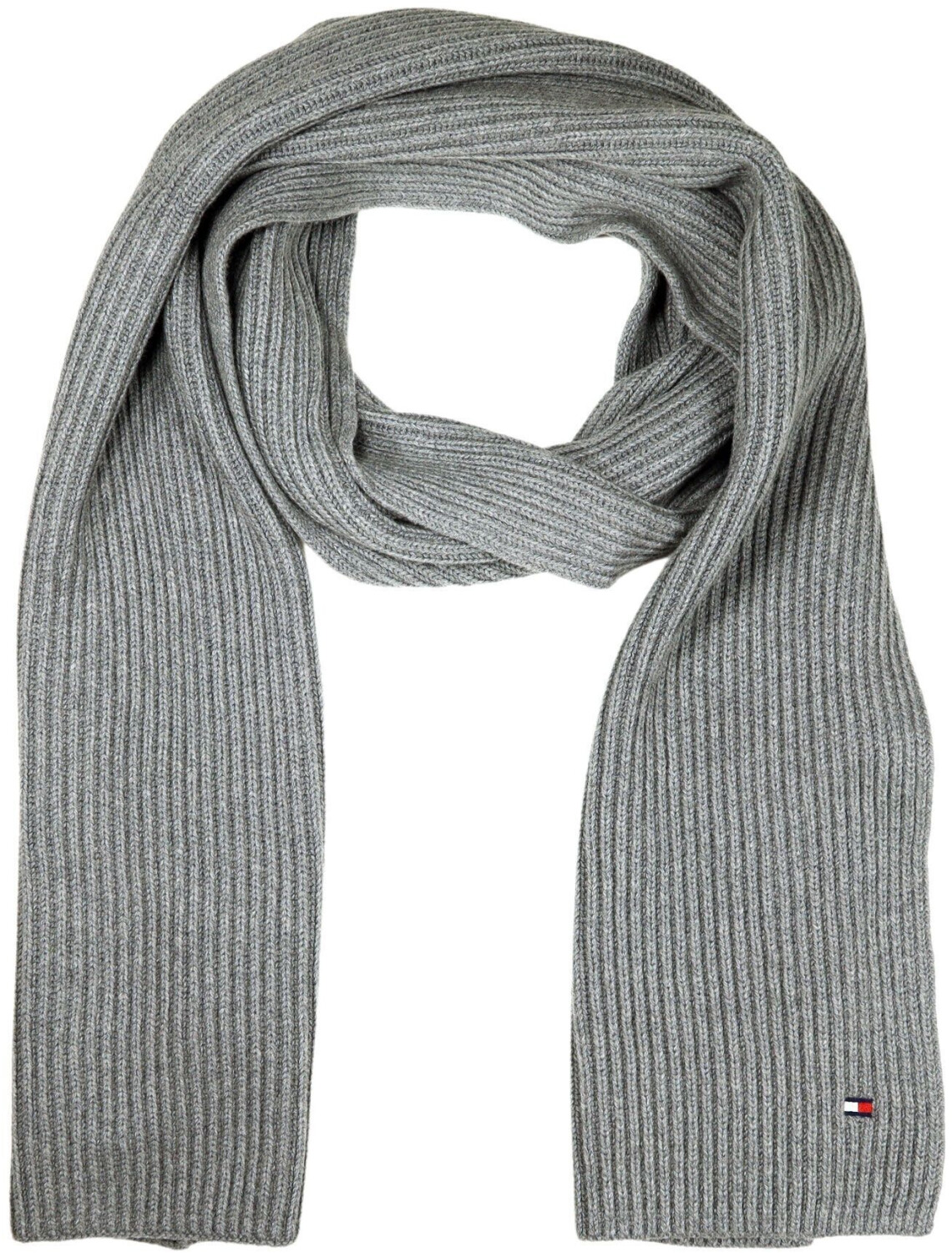 Tommy Hilfiger Essential Flag Kintted Scarf (AM0AM10365) gray