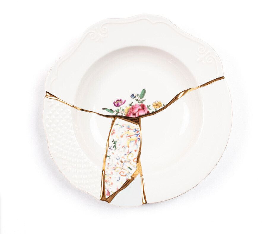Seletti Assiette Kintsugi 22 cm