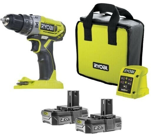 Ryobi R18PD2-220S (2 x 2 Ah + chargeur + sac de transport)