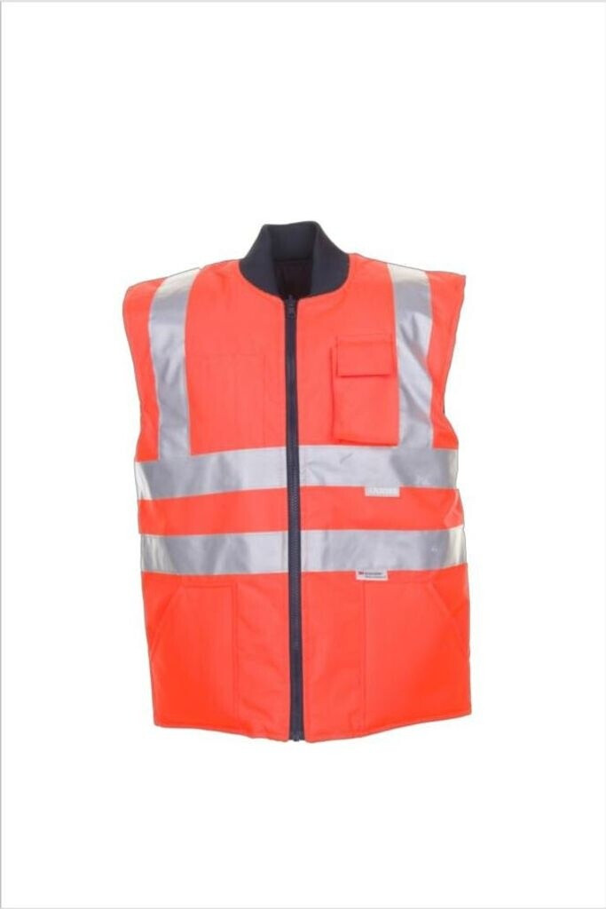 Planam Winterweste orange
