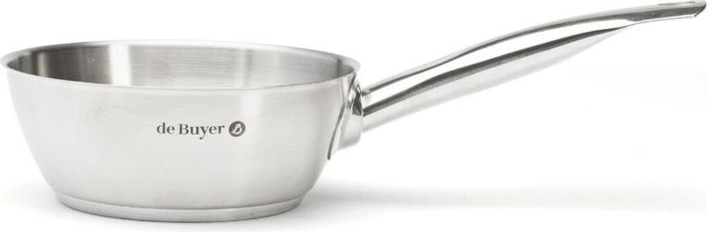 De Buyer Casseruola Prim'Appety Diametro 18 Cm | Acciaio Inox | Pentolino Professionale Per Cucina | Made In France