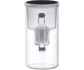 Wessper Kit Carafe Filtrante pour Eau 2.5 L en Verre avec 1x Filtre à Eau  Aquaclassic, Compatible Avec Brita Classic & 5 Pièces Filtre à Eau Active  Disc 58 mm x 15