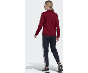 Adidas Essentials 3-Stripes Tracksuit Women legend ink/collegiate burgundy  ab 45,59 € | Preisvergleich bei