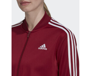 Maroon adidas tracksuit womens store