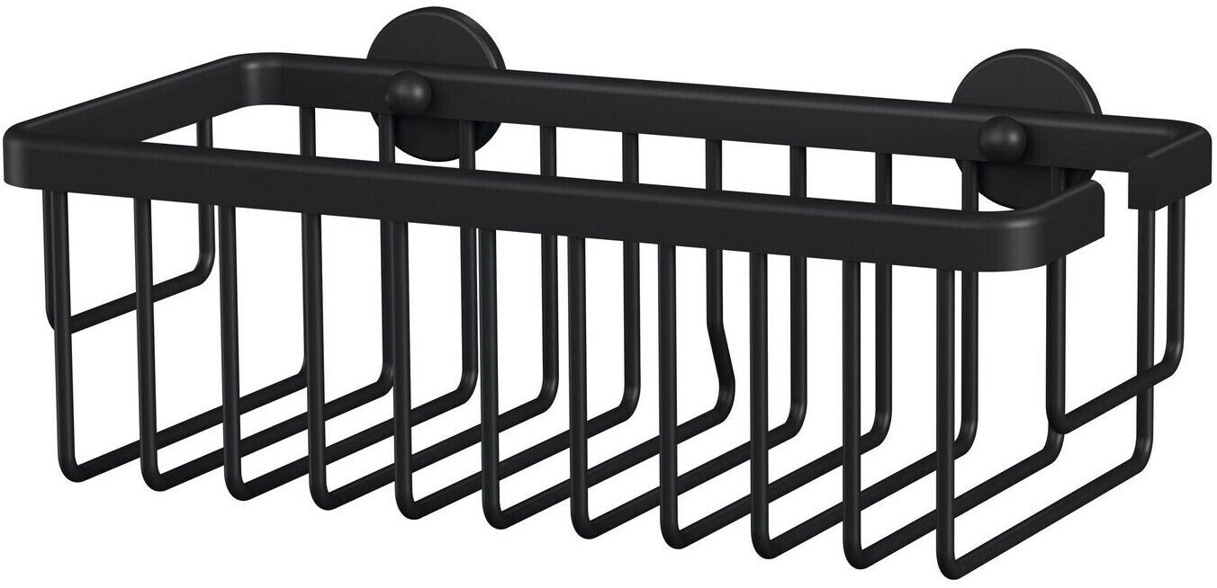 tesa Moon Black shower basket single (40567-00000-00)