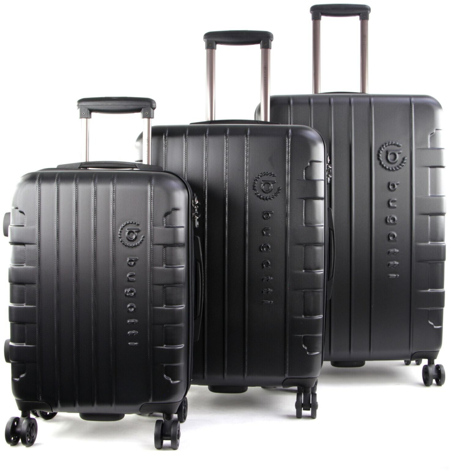 Bugatti Galatea 4 Wheel Trolley Set 56/69/77 cm (497097) black