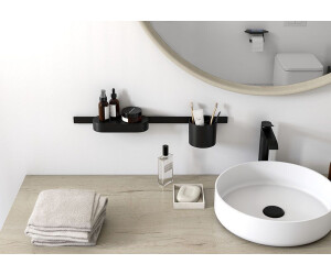 Hansgrohe WallStoris - Set di accessori per bagno, nero opaco 27968670