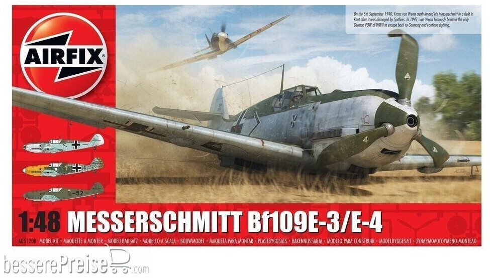 Airfix Messerschmitt Me109E-4/E-1 (1:48)