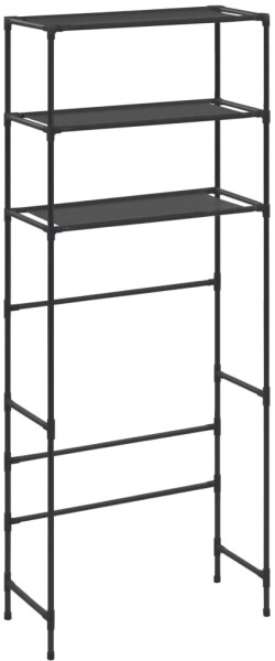 vidaXL Waschmaschinen-Regal 69×28×169cm (288330) schwarz, Bild 6