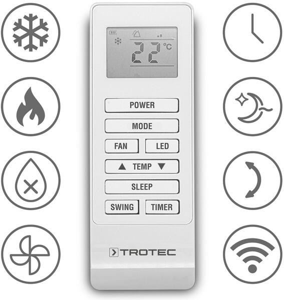 Trotec Wandklimaanlage PAC-W 2650 SH, Bild 8
