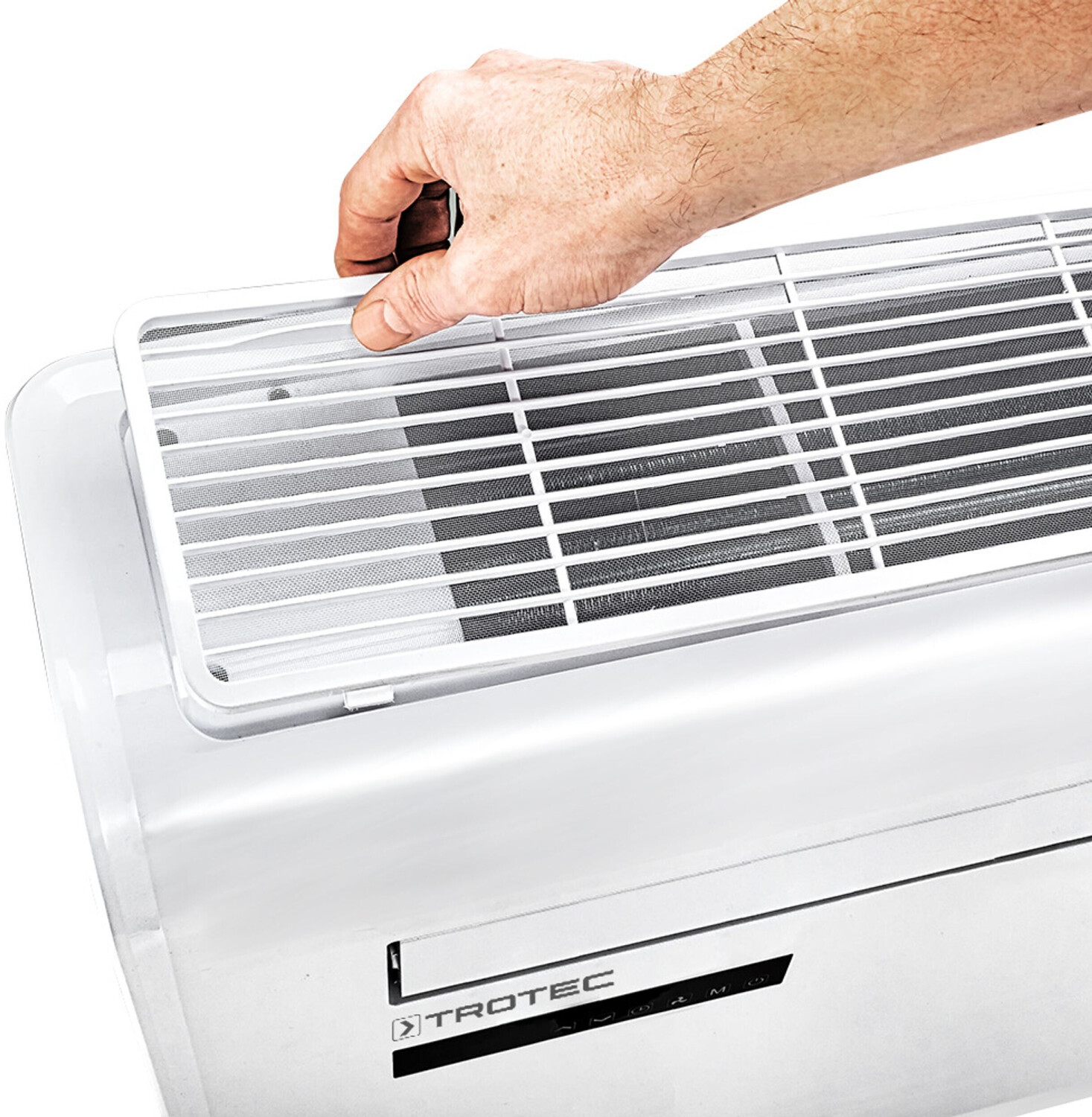 TROTEC Climatiseur mural PAC-W 2650 SH | Climatisation 4 en 1:  refroidisseur, chauffage, ventilateur, déshumidificateur | avec intégration  WLAN et
