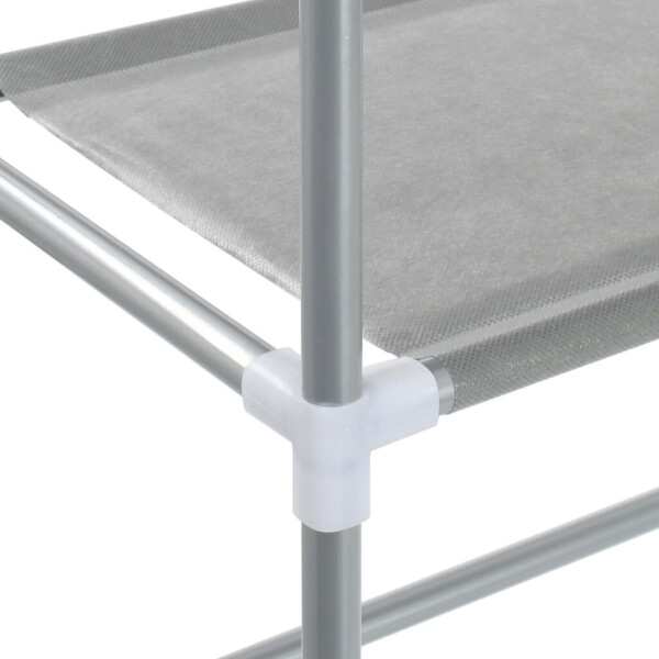 vidaXL Waschmaschinen-Regal 69×28×169cm (282465) silber, Bild 3