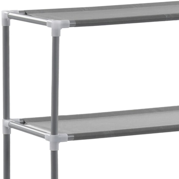 vidaXL Waschmaschinen-Regal 69×28×169cm (282465) silber, Bild 4