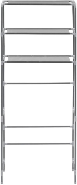 vidaXL Waschmaschinen-Regal 69×28×169cm (282465) silber, Bild 7