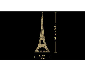 Soldes LEGO ICONS - La tour Eiffel (10307) 2024 au meilleur prix sur