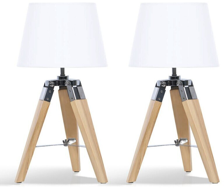 IDMarket Hilda (lot de 2) blanc