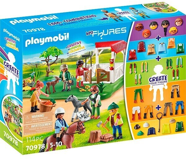 Playmobil Kit De Nettoyage Pour Les Chevaux Country Multicolore