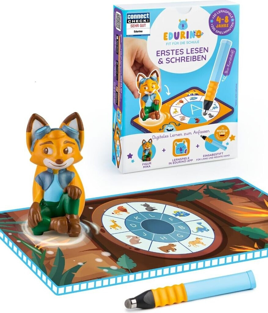 Edurino Figura Robin Per Imparare Numeri E Quantità, Gioco Educativo Interattivo Per Bambini 4+ Anni