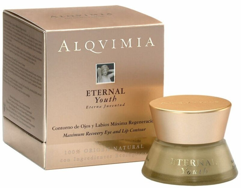 Alqvimia Eternal Youth Eye and Lip Cream (15 ml)