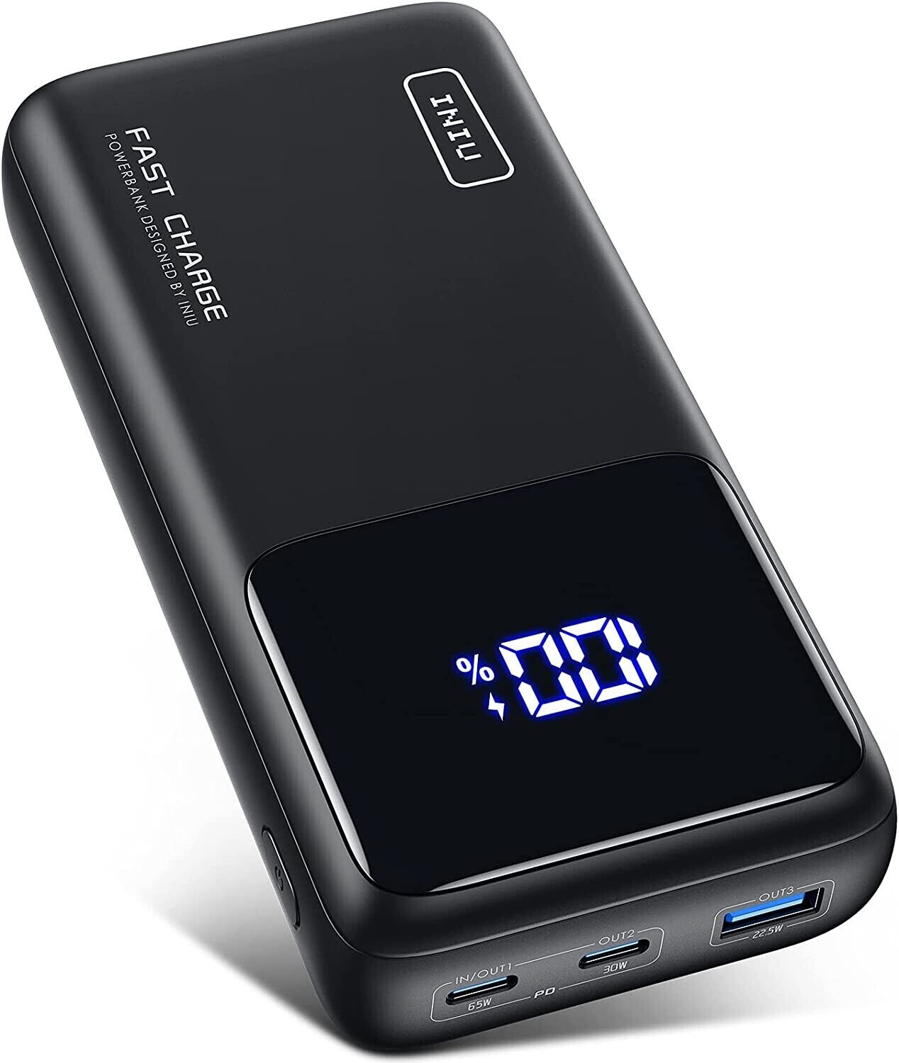 INIU Power Bank 25000mAh 65W