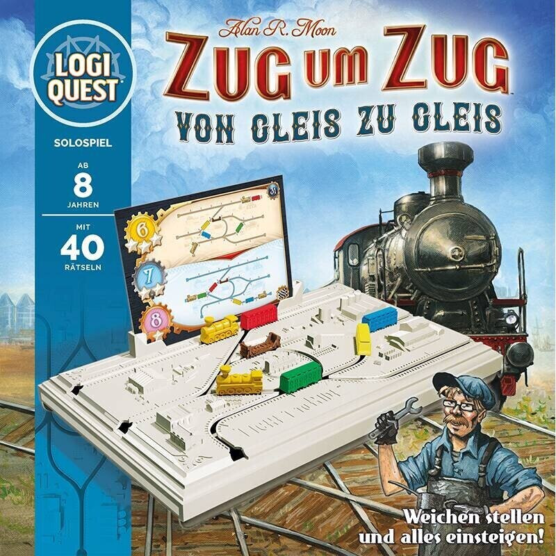 Zug Um Zug Wer Muss Zuerst Leisten LogiQuest Zug um Zug: Von Gleis zu Gleis - Solospiel ab 43,45