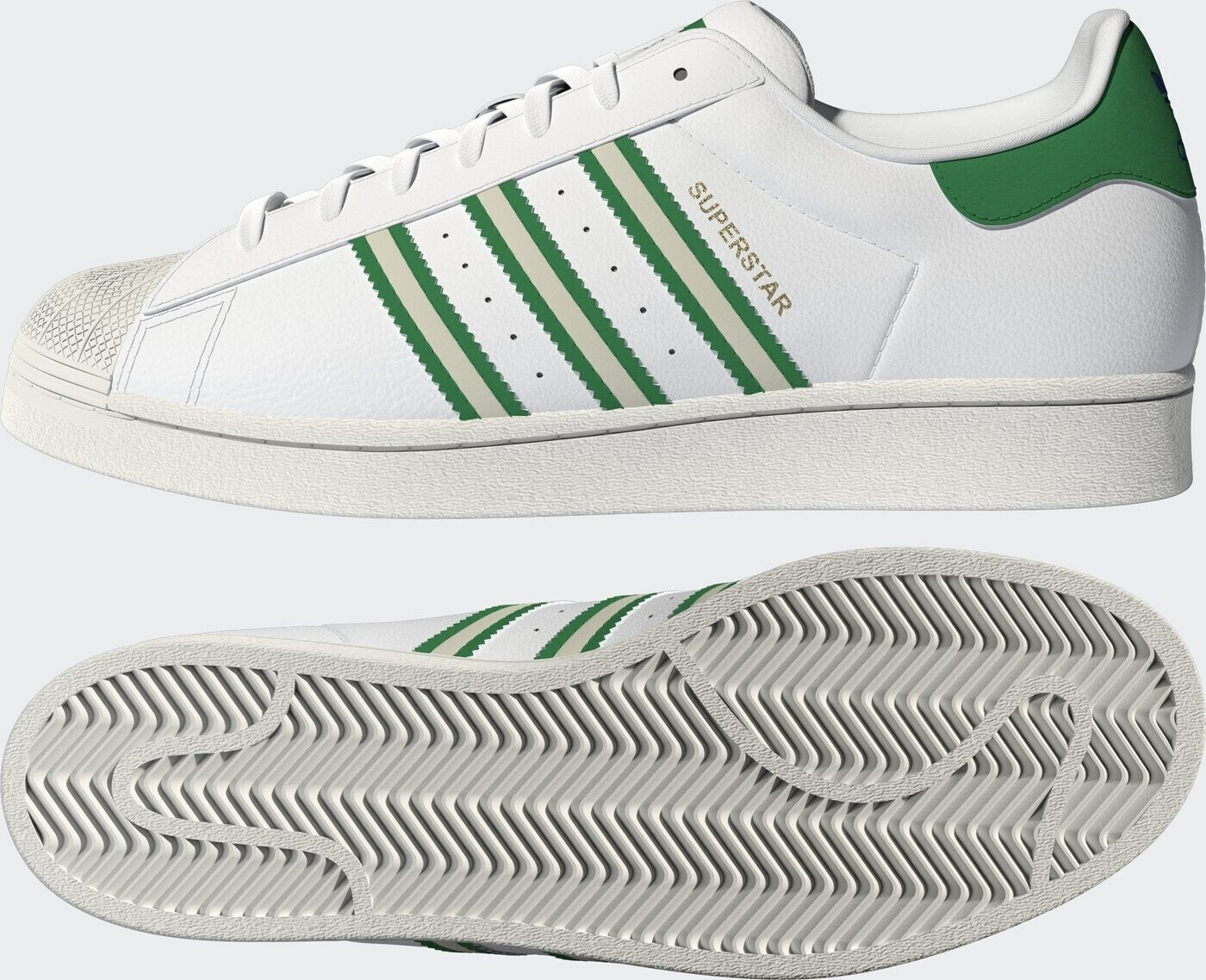 | ftwr Adidas Superstar bei white/off white/green 71,19 € ab Preisvergleich