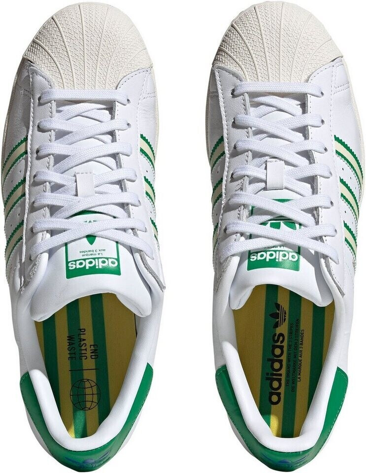 Adidas Superstar ftwr white/off white/green ab 71,19 € | Preisvergleich bei