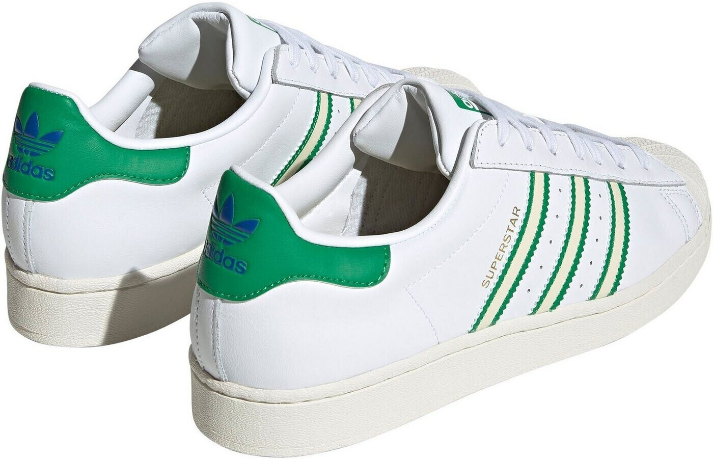 Adidas Superstar ftwr white/off white/green ab 71,19 € | Preisvergleich bei