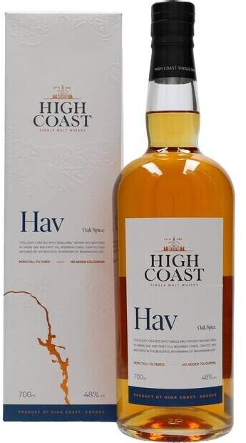 High Coast Hav Oak Spice SIngle Malt Whisky 0,7l 48%