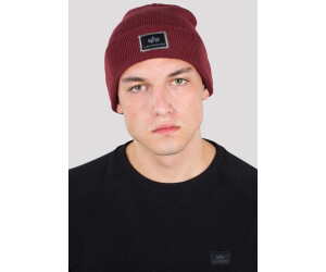 Alpha Industries X-fit Beanie Unisex – Dicke Wintermütze Mit Umschlag & Gesticktem Logo | One Size Aus 100% Acryl