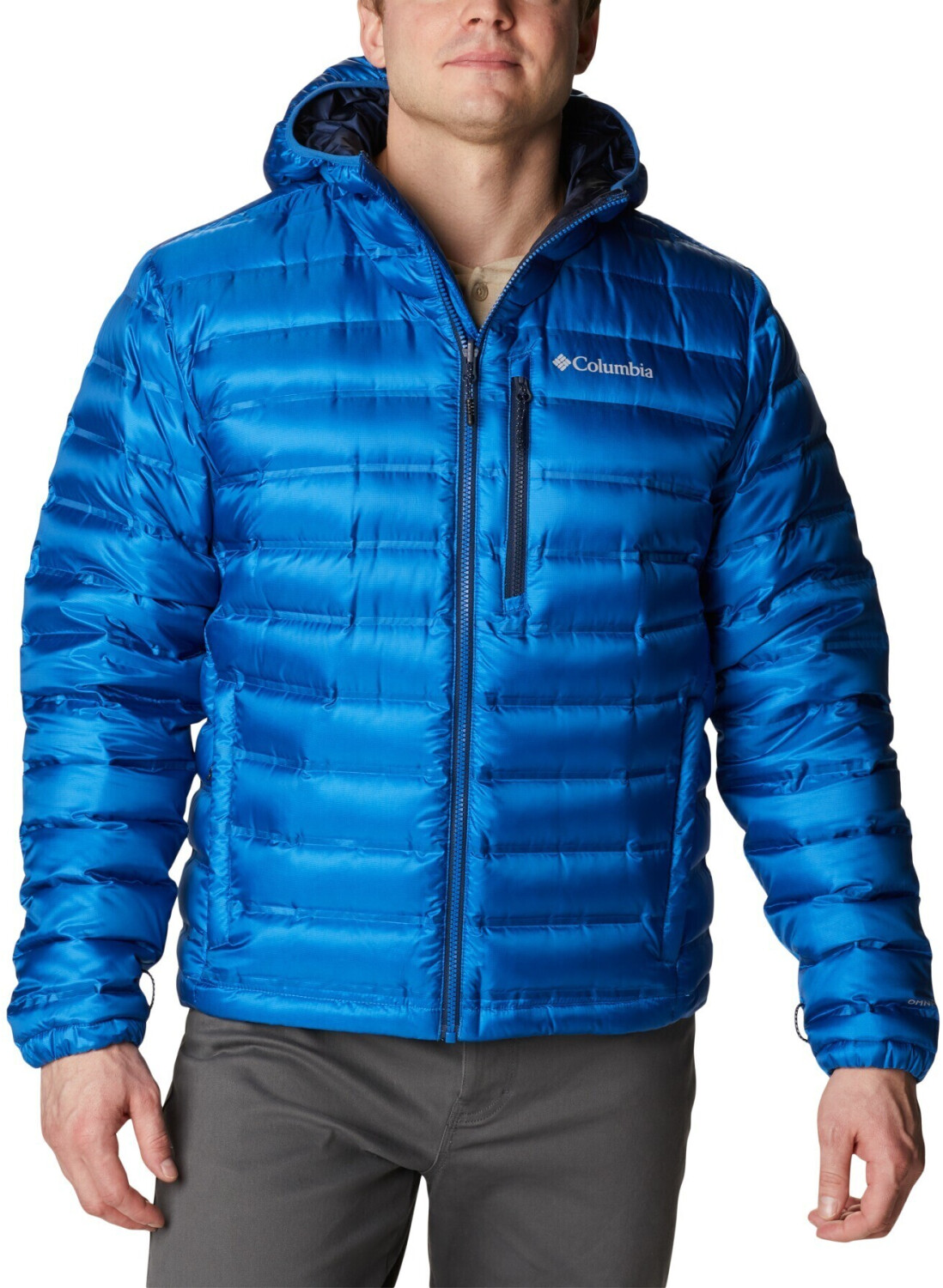 Columbia Pebble Peak Down Hooded Jacket (200831) bright indigo