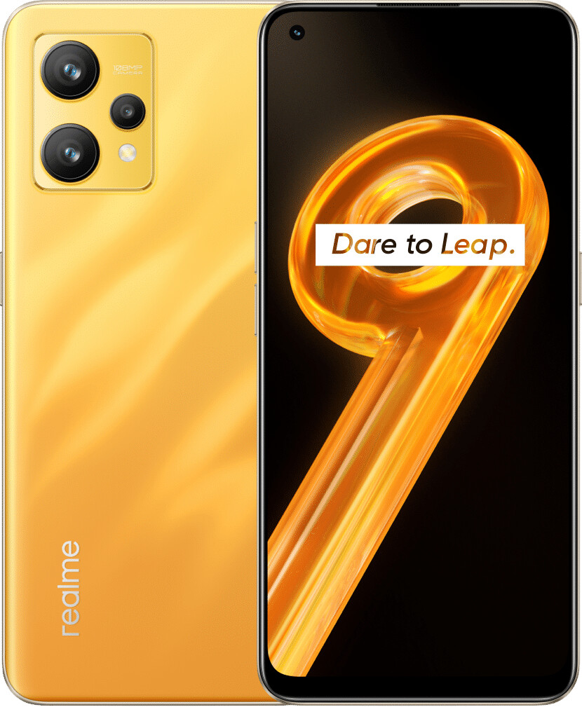 Realme 9 4G 6/128 Go doré solaire