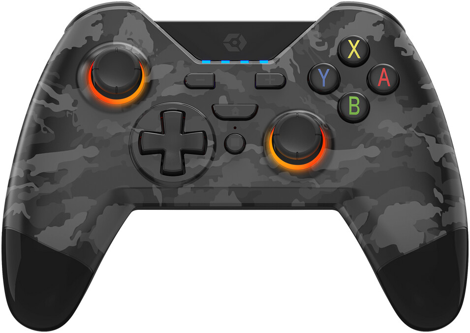 Gioteck Nintendo Switch WX4+ Wireless RGB Controller Dark Camo
