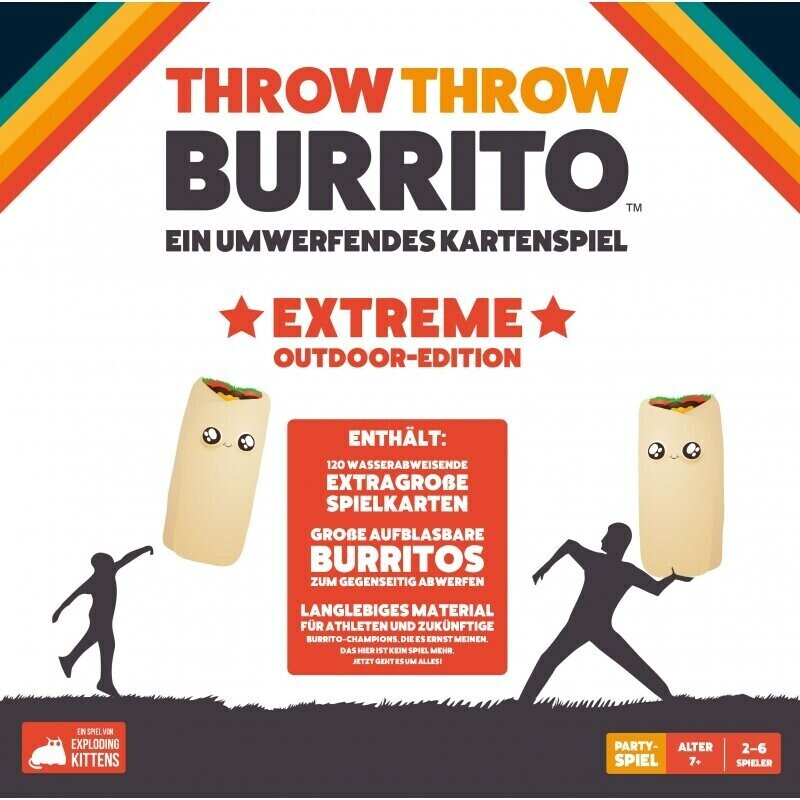 Throw Throw Burrito: Extreme Outdoor-Edition