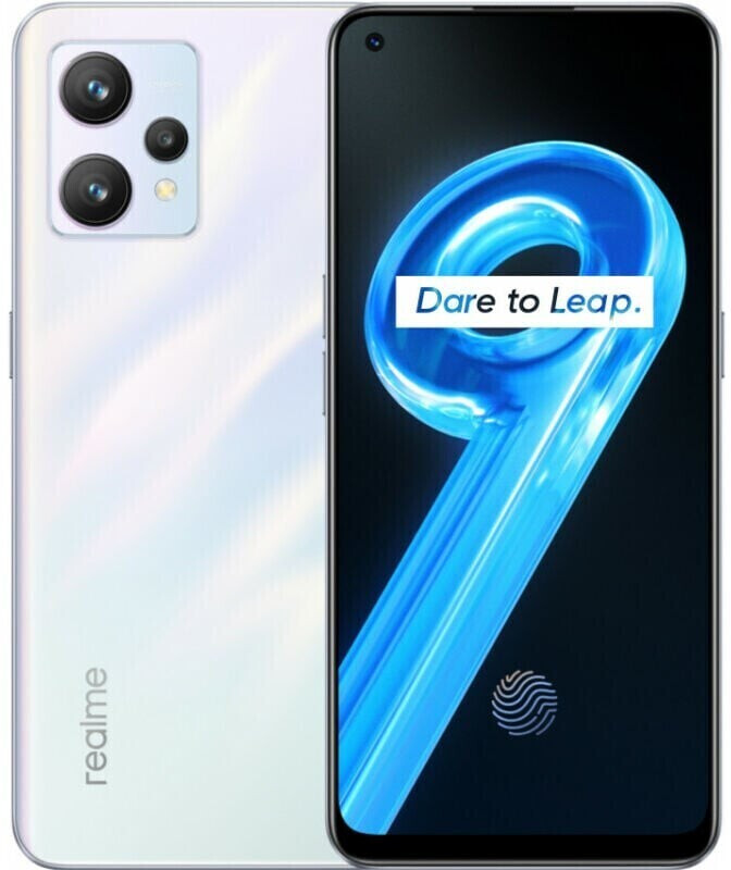 Realme 9 4G 6/128 Go blanc étoilé