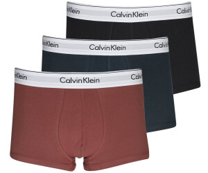 Calvin klein Calvin klein boxer trunk 3pk black/black/b HOMEM Calvin klein  000NB2380A-001