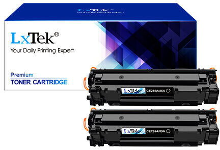 LxTek Toner for HP CE285A 2 Pack