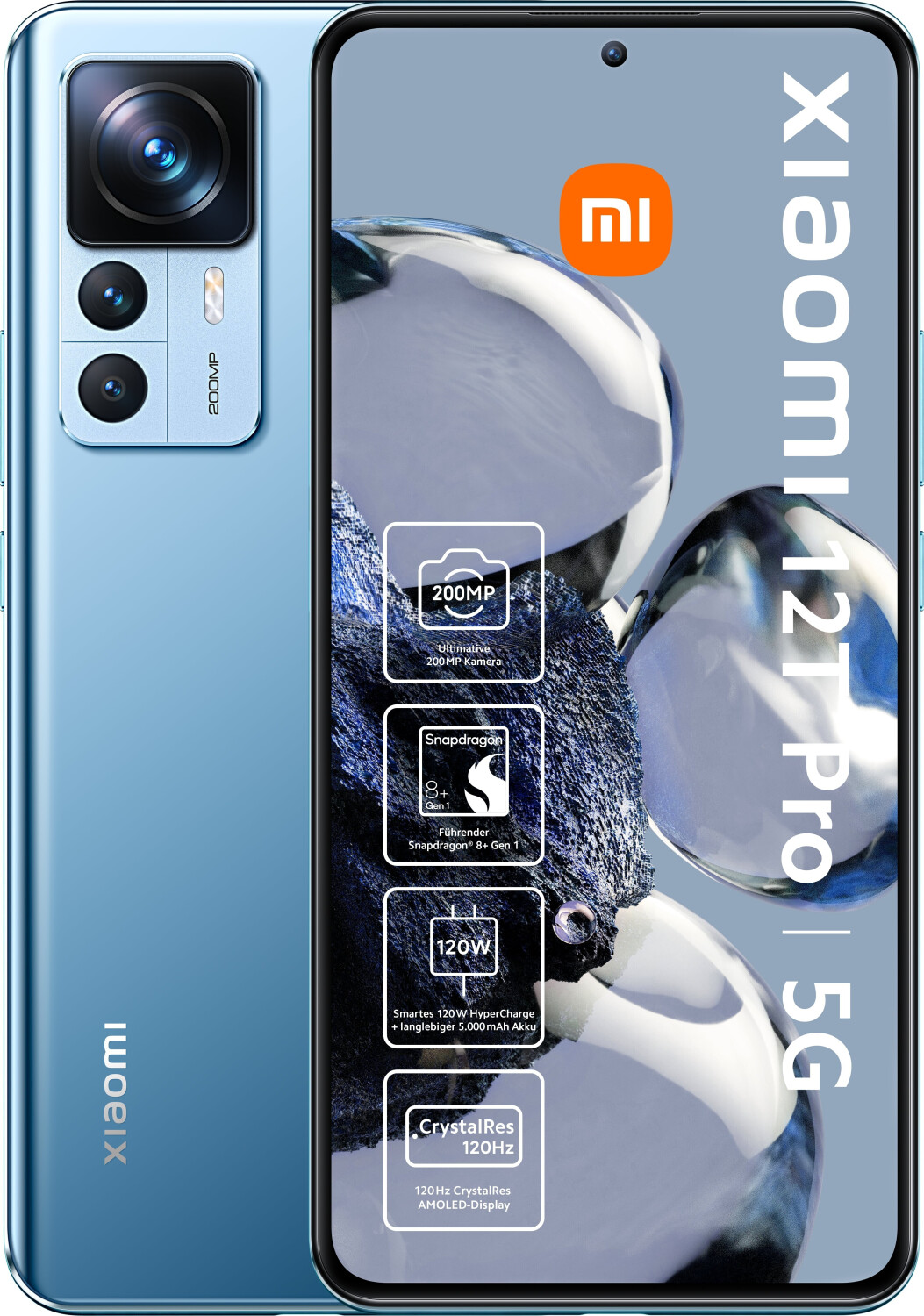 Xiaomi 12T Pro 8GB/256GB Azul - Teléfono móvil Reacondicionado Oficial