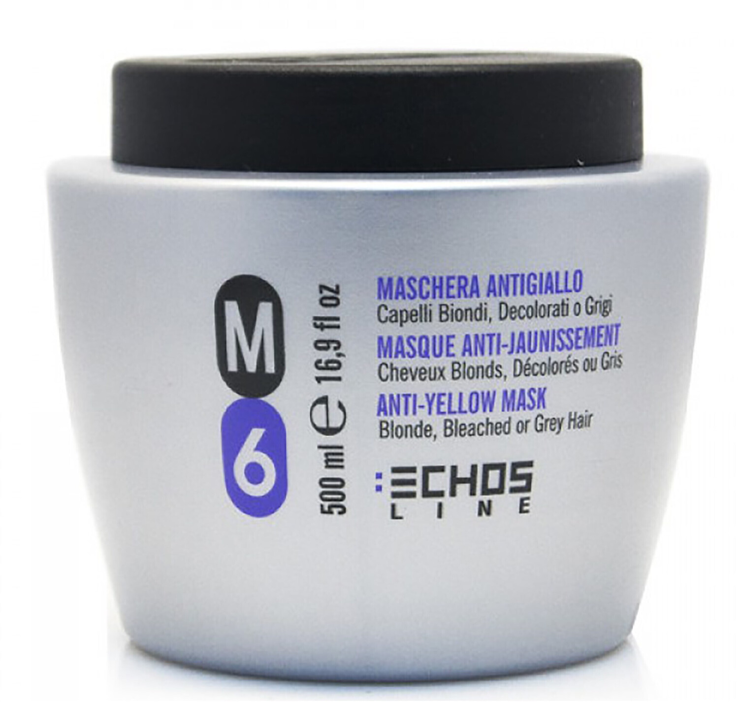 Photos - Hair Product Echosline M6 Anti-Yellow Mask  (500ml)