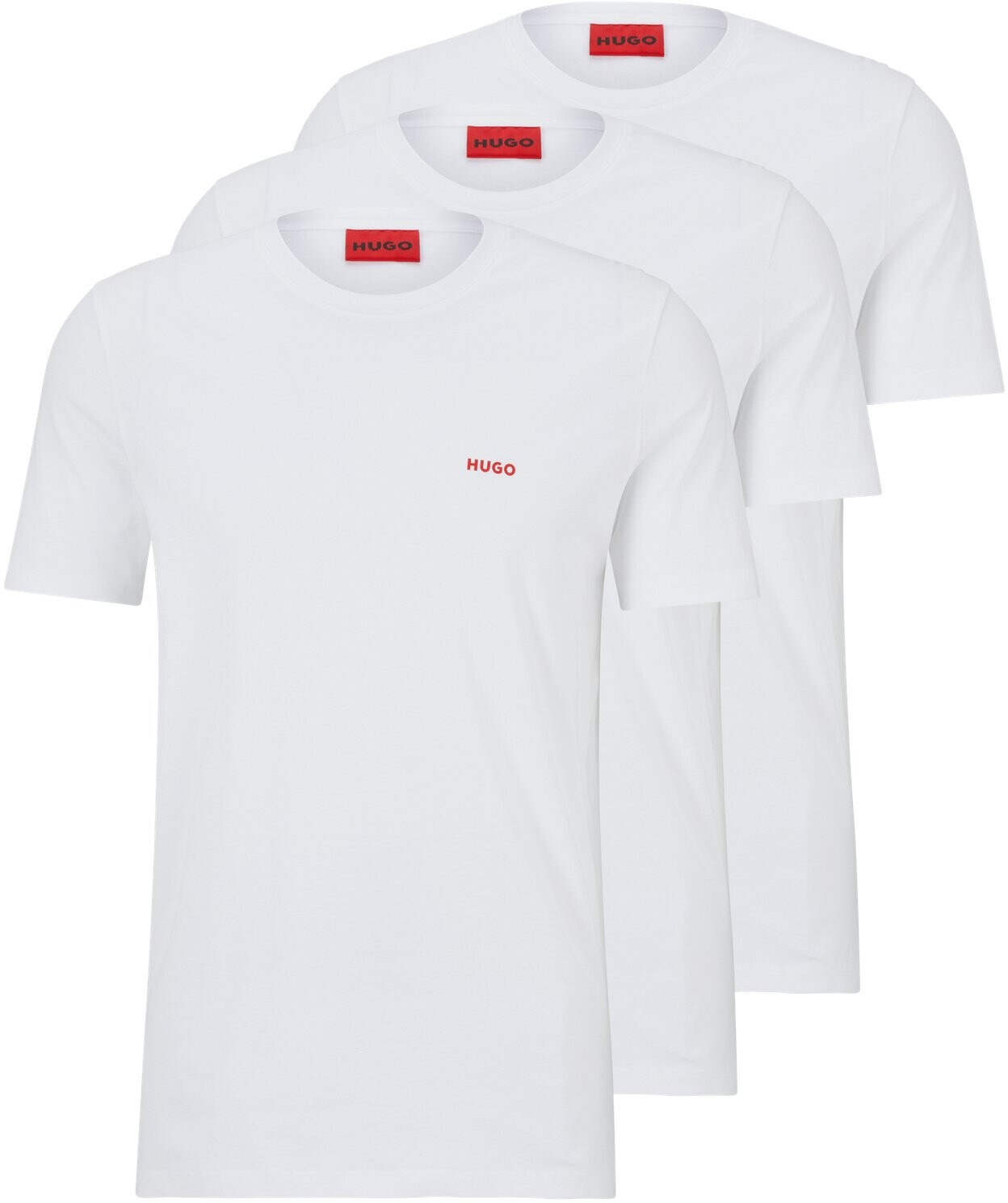 Hugo Boss 3 Pack T Shirt 50480088 100 white ab 39 99 Preisvergleich bei idealo