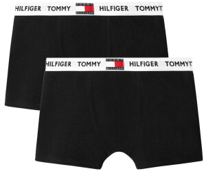Tommy Hilfiger Logo bei Stretch Trunks Cotton 2-Pack Preisvergleich 24,90 Waistband (UB0UB00341) | ab €
