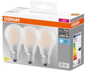 Osram LED E27 Base Classic x3 satinato (AC32348) a € 9,95 (oggi)