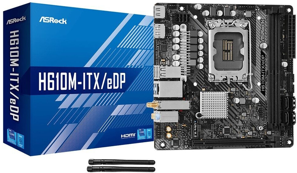ASRock H610M-ITX/eDP au meilleur prix sur idealo.fr