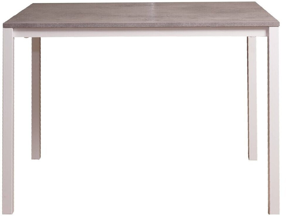 Dmora Italy 110x70x76cm zement/weiß ab 239,99 € | Preisvergleich bei | Esstische